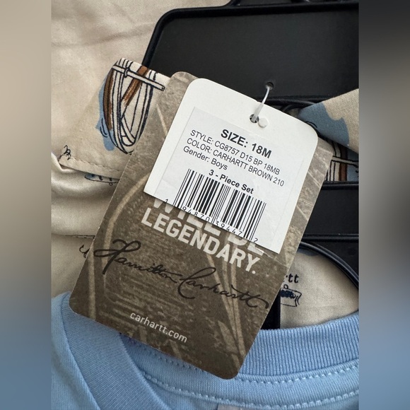 Carhartt Kids 3 Piece Set- 18 Months - Picture 4 of 4